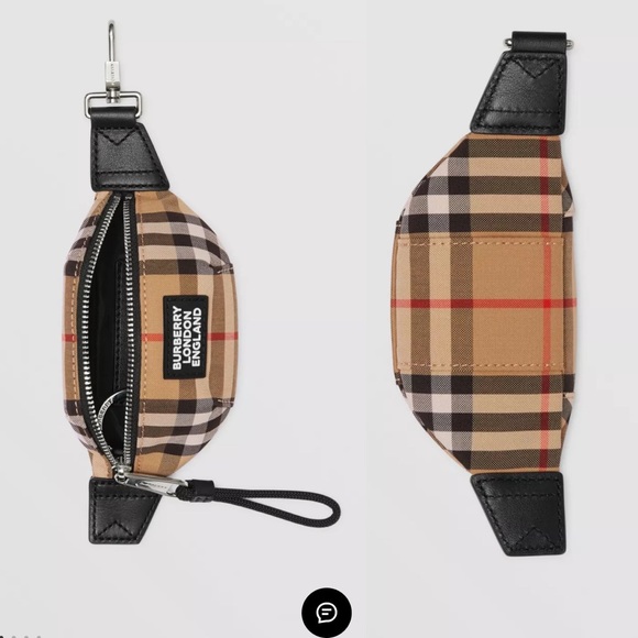 New💕Burberry Bum check bag charm - Picture 11 of 11